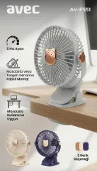 Avec Av-F551 Usb Sarjli Fan