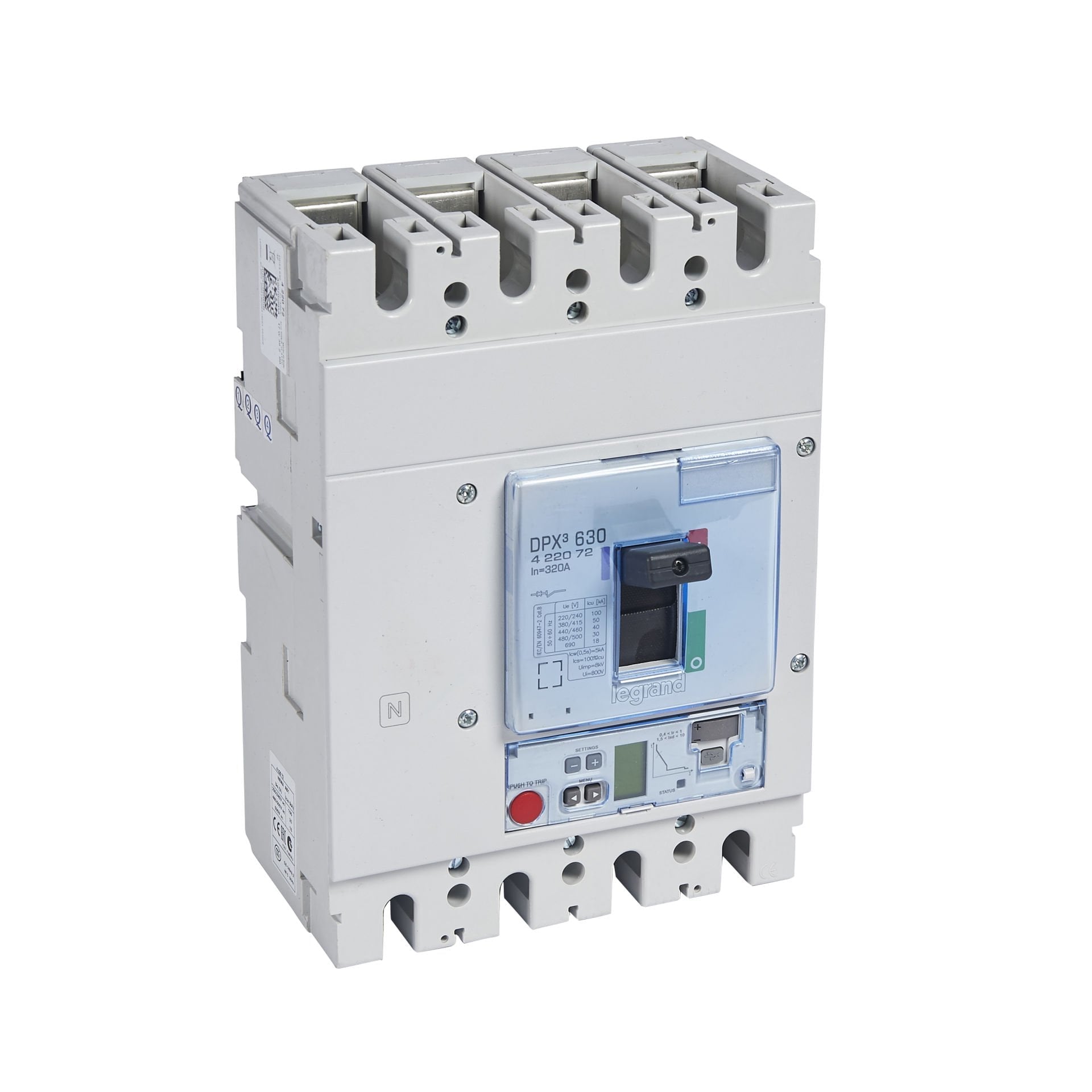 Legrand  DPX³630 ELE S2 4P 320A 50kA LEG-422072