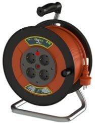 BYLION PME-50315-F PLS BOBIN Ø280 IP20 F TYPE (SCHUKO) 3G1,5 50M TURUNCU KABLO