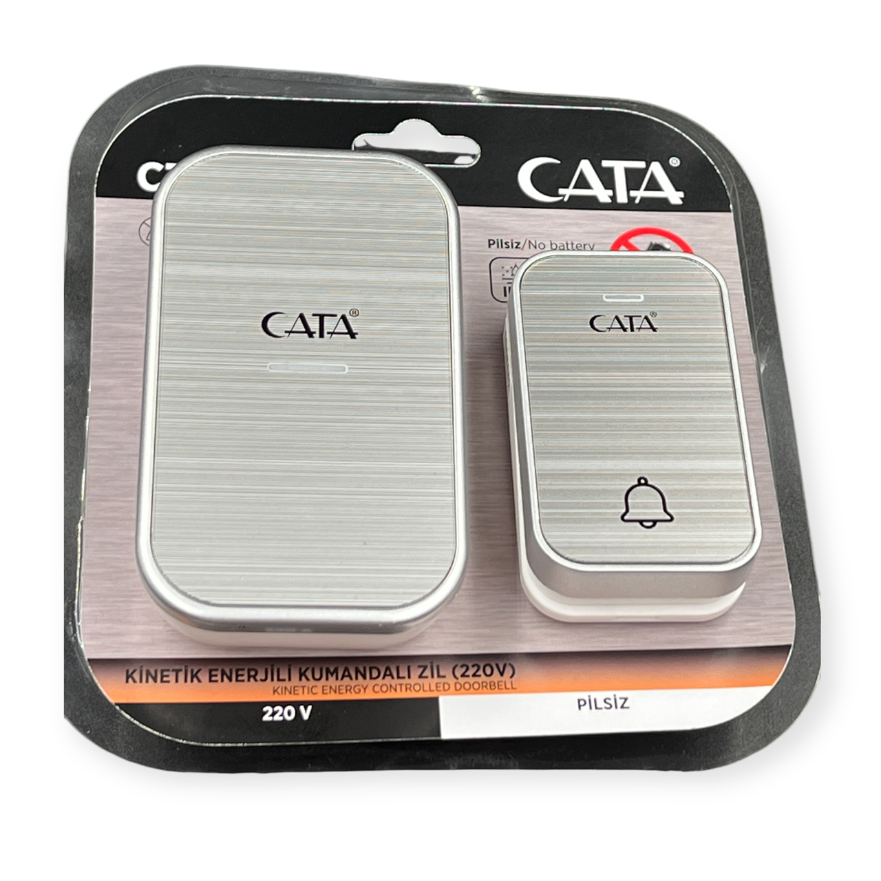 Cata  Uzaktan Kumandali Zil CT-105 220V GUMUS