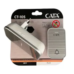 Cata  Uzaktan Kumandali Zil CT-105 220V GUMUS