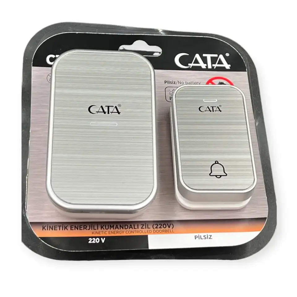Cata  Uzaktan Kumandali Zil CT-105 220V GUMUS