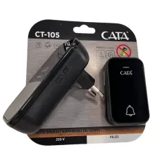 Cata  Uzaktan Kumandali Zil CT-105 220V SIYAH