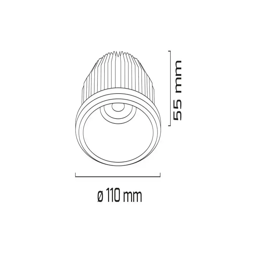 Goya Gy 9173 20W 24° 6500K Sg Ar-111 Cob Led Armatür