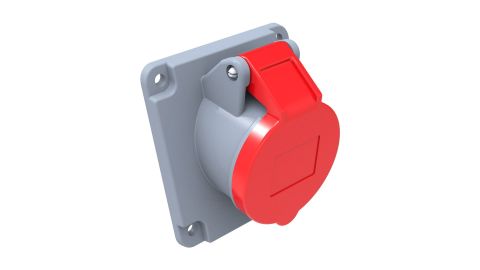 Bemis  4/32A. 45° Eğik Makine Priz IP44 BC1-3504-2420