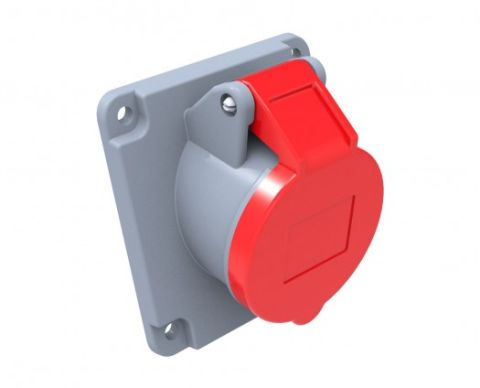 Bemis  4/32A. 45° Eğik Makine Priz IP44 BC1-3504-2420
