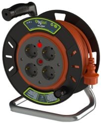 BYLION PSE-20315-F PLS BOBIN Ø240 IP20 F TYPE (SCHUKO) 3G1,5 20M TURUNCU KABLO