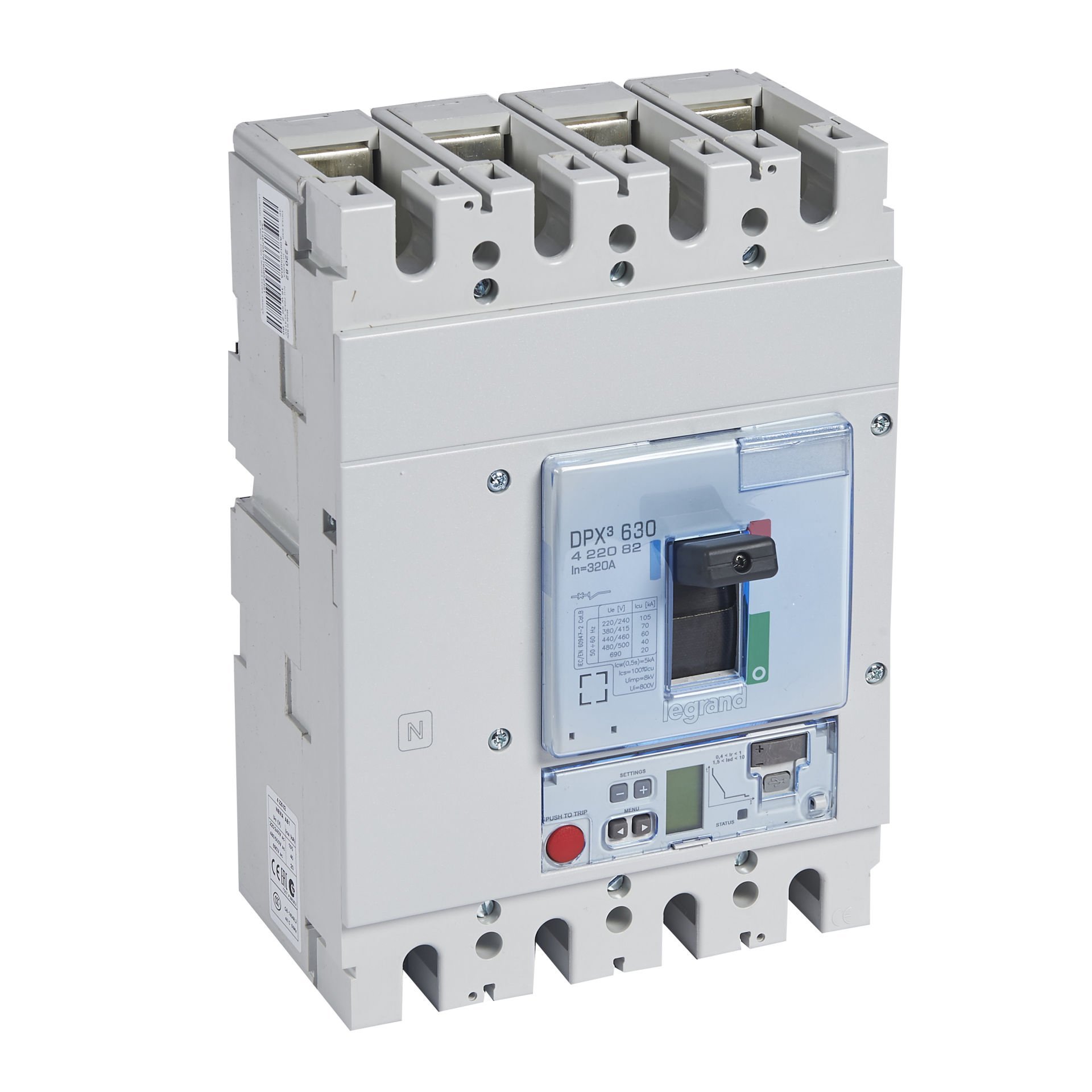 Legrand  DPX³630 ELE S2 4P 320A 70kA LEG-422082