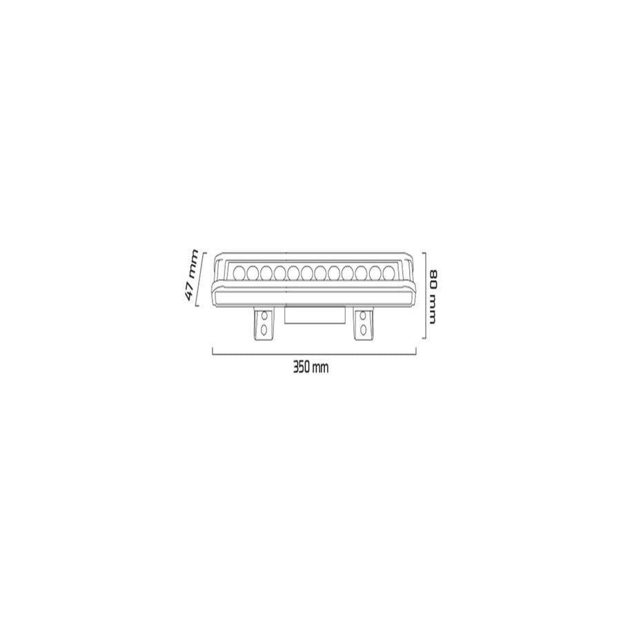 Goya Gy 6030-30 Antrasit 12W Amber Wallwasher