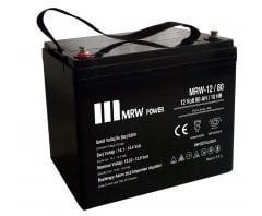 Mervesan Power Markalı Kurşun/Asit Kuru Tip Akü 12 Volt 80 AH