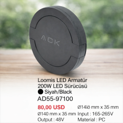 ACK AD55-97100 48V 200W Driver Kumas Magnet Armatur