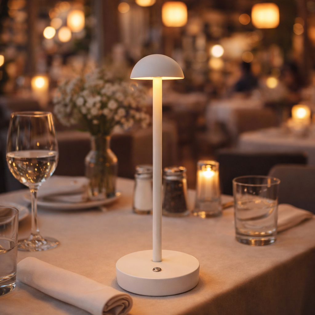 ACK AF11-20042 Masa Lambasi Mat Beyaz Cct 2000Mah