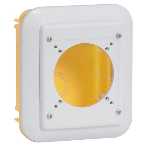 Legrand  IP55 korumalı P17 pano tipi 16A prizler için tekli sıva altı kutu  LEG-057722