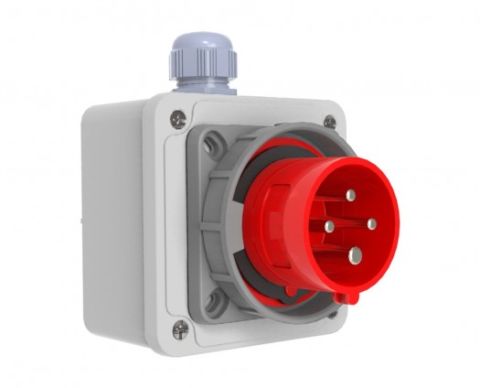 Bemis  4/32A. Duvar Fiş IP67 BC1-3504-7210