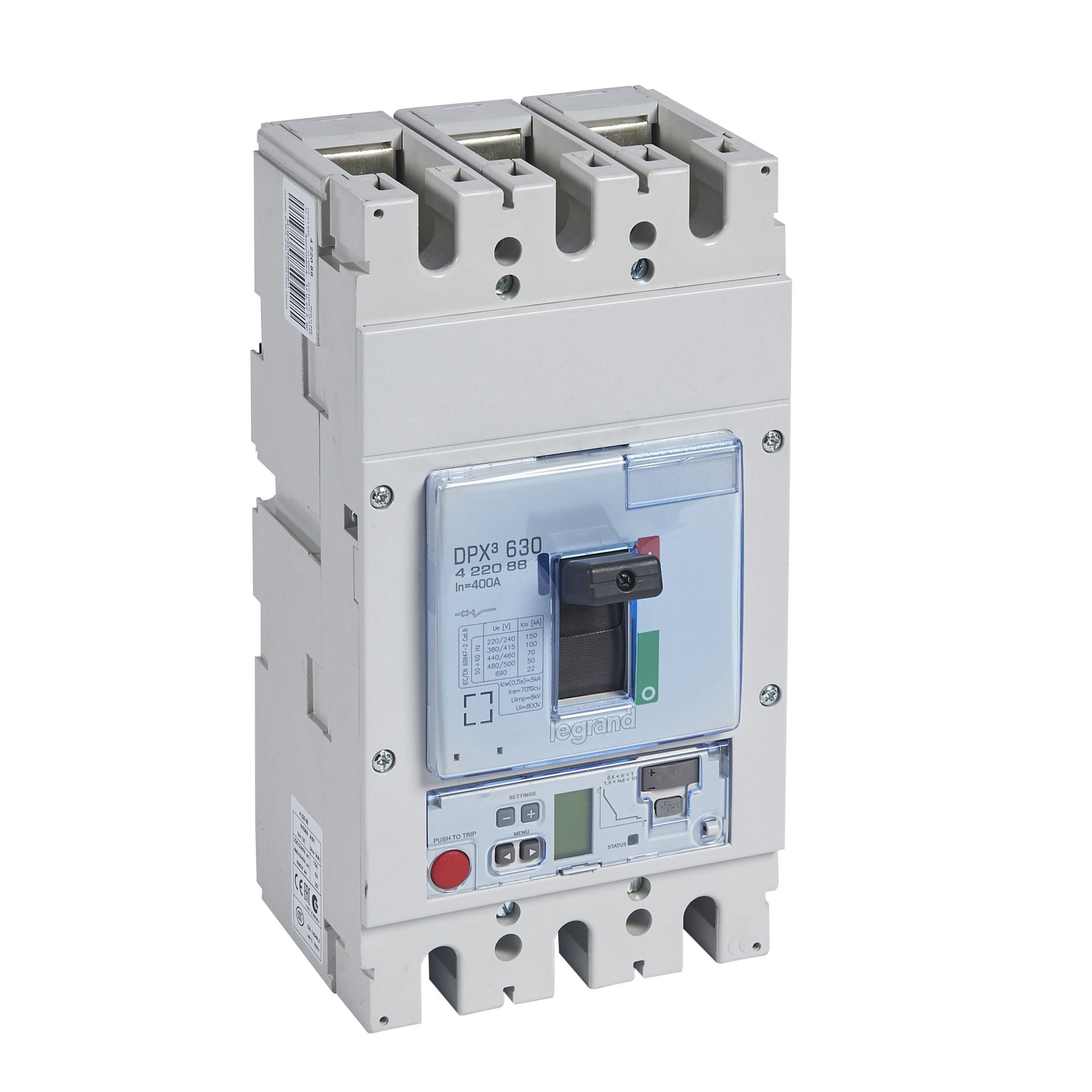 Legrand  DPX³630 ELE S2 3P 400A 100kA LEG-422088