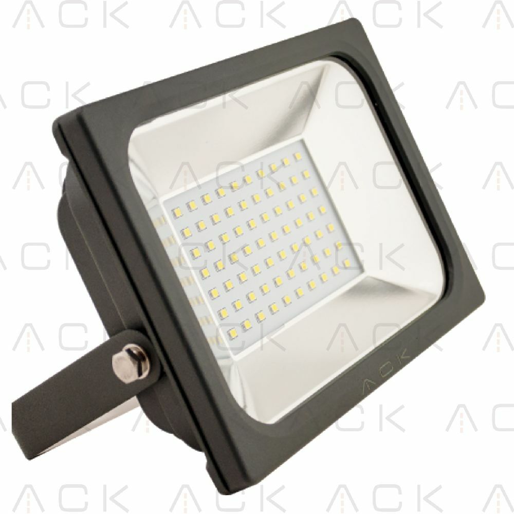 Ack 50W Siyah 6500K Ip65 Smd Led Projektör