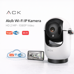 ACK AK01-00101 Smart Wifi Kamera 2Mp Bluetoothlu