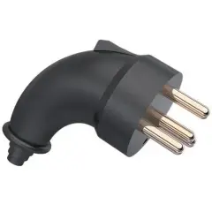 Seldur 3x25A Kauçuk Trifaze L tipi Erkek Fis K325-304