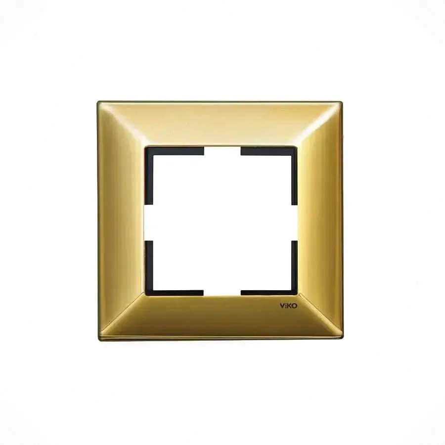 Viko Trenda Metal Gold Üçlü Çerçeve