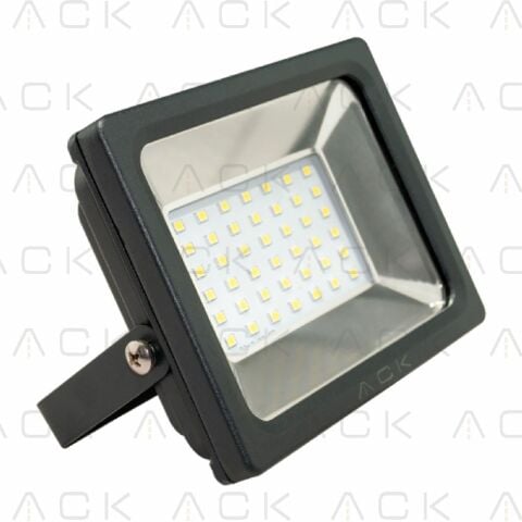 Ack 30W Siyah 6500K Ip65 Smd Led Projektör