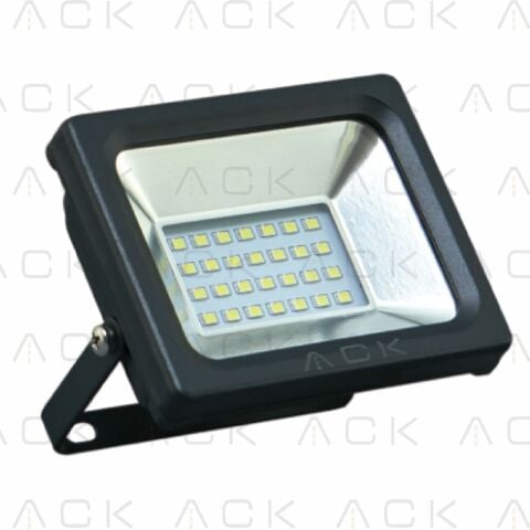 Ack 20W Siyah Amber Smd Led Projektör