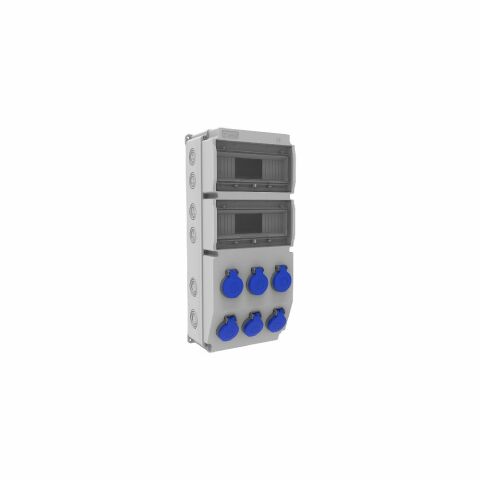 Bemis Ön 6 Ad. 1/16A. 220V. Pano Priz Ip44 Bd10-2602-0000