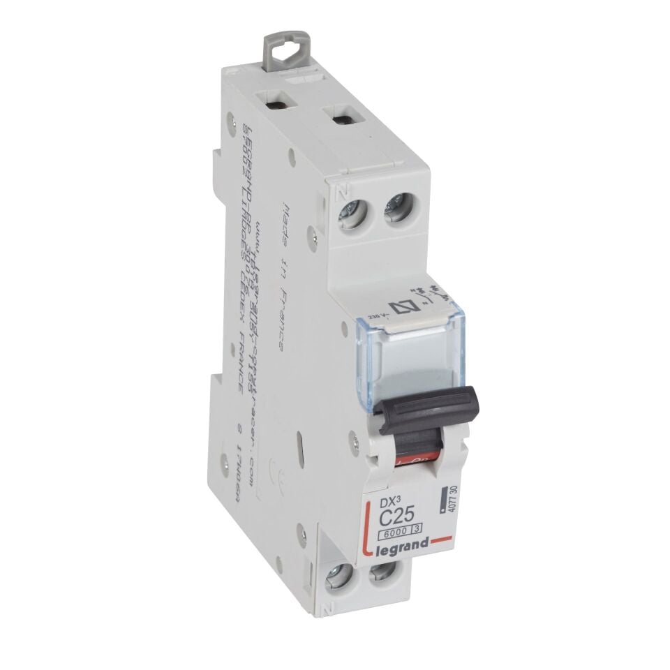 Legrand  DX³ 1P+N C 25A 6kA LEG-407730