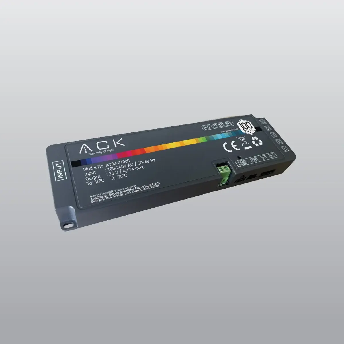ACK AY03-01000 100W 24V Driver
