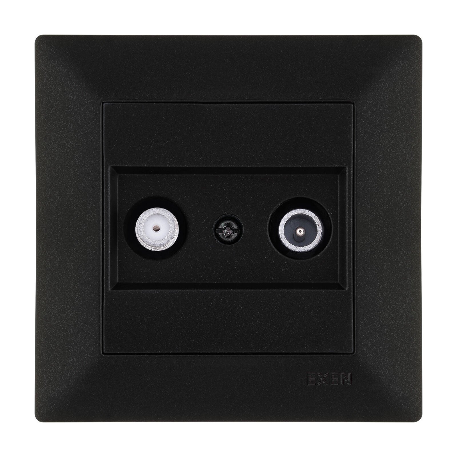 Exen Odak Metalik Siyah Tv-Sat Prizi Sonlu  Komple Takim