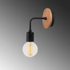 Aydinlatmadunyam Aplik Black Harput-Mr-735