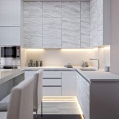 ACK AB01-02213 24V Alüminyum Led Bar 4000K 2Mt 128Led/Mt 8Watt/Mt 10Mmx9,5Mmx12Mm