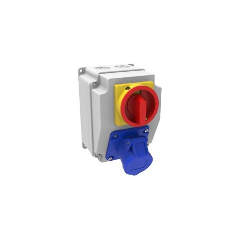 Bemis Ön 1 Ad. Pako Salter Ön 1 Ad. 3/16A. 220V. Makine Priz Ip44 Bd7-2107-1090