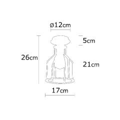 Aydinlatmadunyam Plafonyer Black Kofi-N-1096