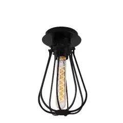 Aydinlatmadunyam Plafonyer Black Fetiye-N-1117