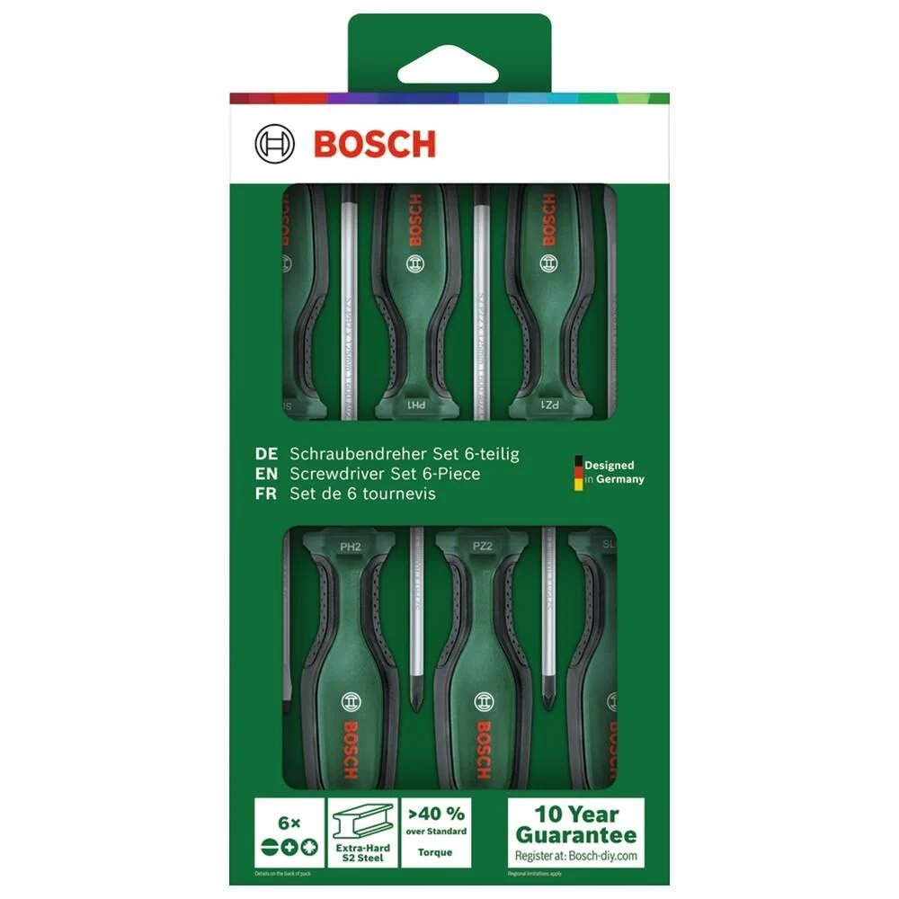 Bosch Tornavida Seti 6 Prç Set