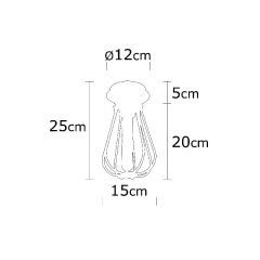 Aydinlatmadunyam Plafonyer Black Fetiye-N-1117