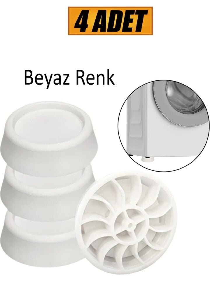 Derz Matik Makine Titresim Önleyici - 4 Lü