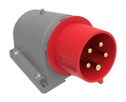 Bemis  5/32A. 90° Eğik Duvar Fiş IP44 BC1-3505-2236