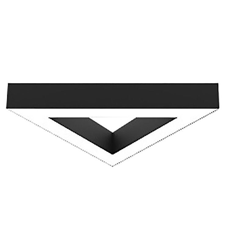 Ksl2403 120W Üçgen Sarkıt Linear  (120X120X120) Beyaz