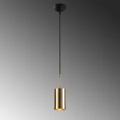 Aydinlatmadunyam Sarkit GoldBlack Silindirkem-6396