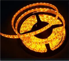 Cata Dış Mekan Silikonlu Amber Renk Şerit Led CT-4492