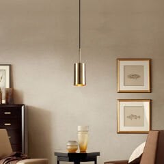 Aydinlatmadunyam Sarkit GoldBlack Silindirkem-6396