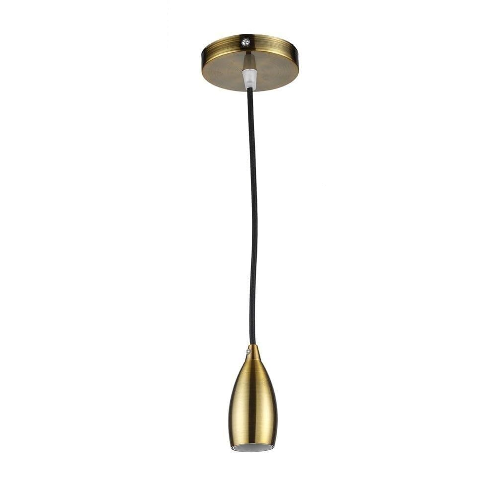 Horoz 021-002-0001 Edison Old Bronze E27 1M Pendant Lamp