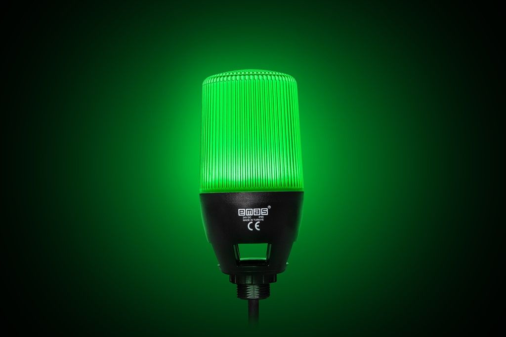 Emas Çok Fonk Işık Kolon 65 Mm Plc Uygun 24 V Buzzer - IF6P024WM05