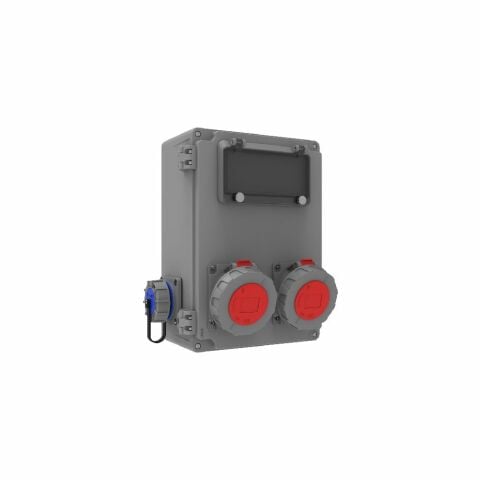 Bemis 5/32A. 380V. 45°Egik 2 Adet 1/16A. 220V. 2 Adet Yan 8 Sigorta Kap. Bb4-7192-J210
