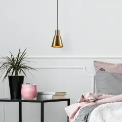 Aydinlatmadunyam Sarkit GoldBlack Konikkem-6361