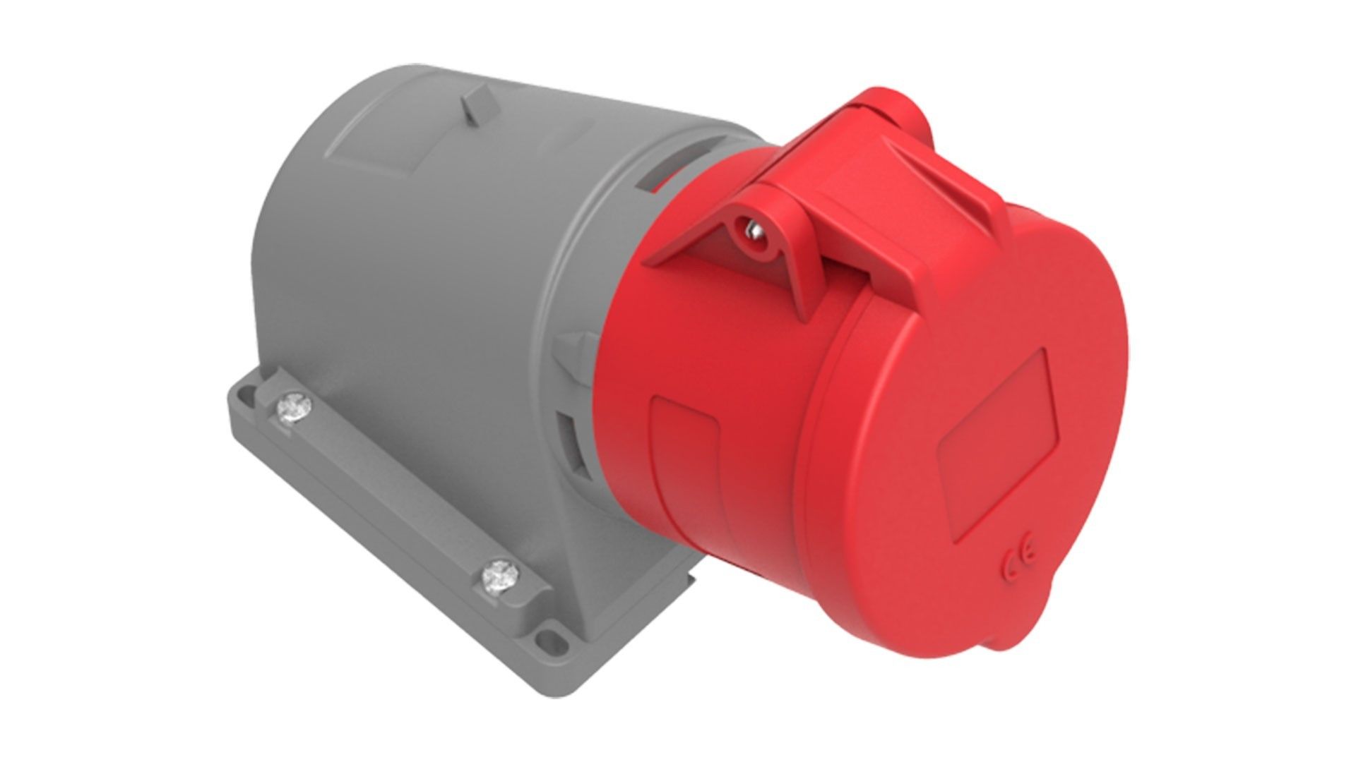 Bemis  5/32A. 90° Eğik Duvar Priz IP44 BC1-3505-2535