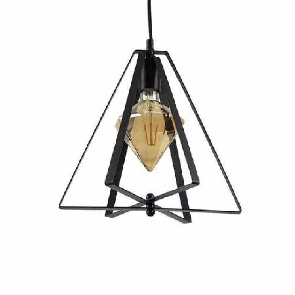 Horoz 021-012-0001 Maxwell Siyah E27 1M Pendant Lamp