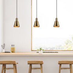 Aydinlatmadunyam Sarkit GoldBlack Konikkem-6361