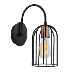 Aydinlatmadunyam Aplik BlackBronze Pamukkale-N-1222